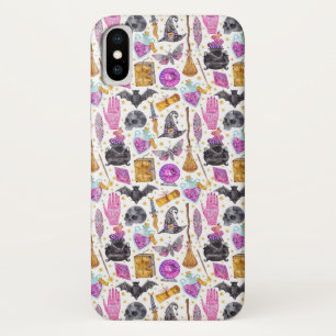 Cute Fun Halloween Pattern iPhone X Case