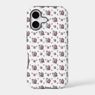 Cute Fun Pattern for Phone Case with Snails
