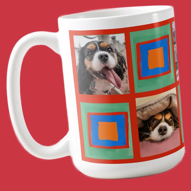  Cute Fun Personalised Photo Gift for Dog Lovers Coffee Mug (Creator Uploaded)