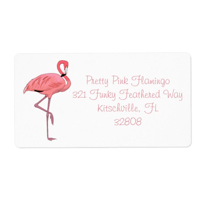 Cute Fun Pink Flamingo (Front)