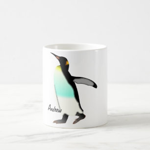 Cute Fun Proud Emperor Penguin Persoanlized Coffee Mug