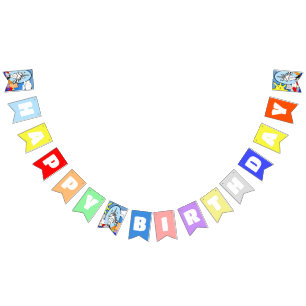 Cute Fun Unicorn Bunting