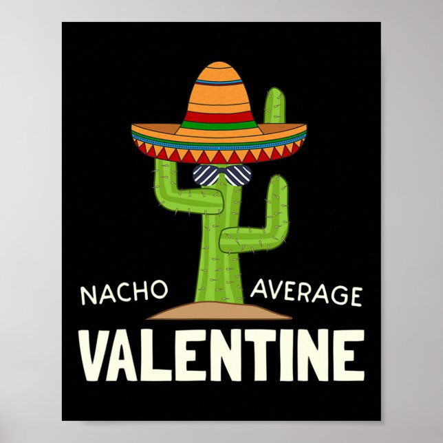 Cute Fun Valentine's Day Humour Fun Valentine  Poster (Front)