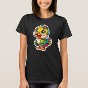 Cute Funky Duck T-Shirt