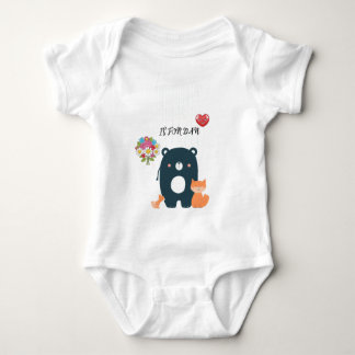 Cute Funny Baby Jersey Bodysuit |