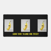 cute funny banana Desk Mat