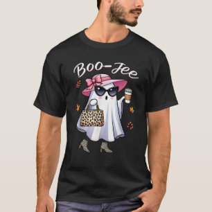Cute Funny Boo Jee Ghost Halloween Boujee Women Gi T-Shirt