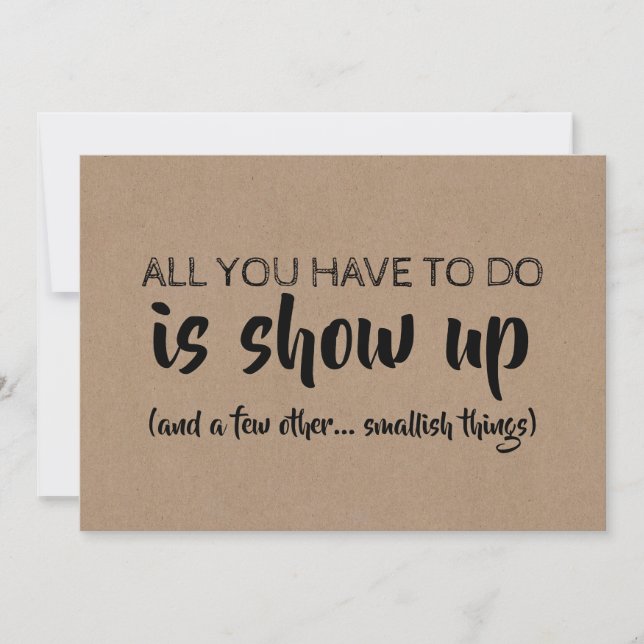 Cute Funny Bridesmaid / Maid of Honour Proposal Invitation (Front)