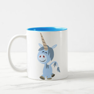 Cute Funny Cartoon Unicorn Mug