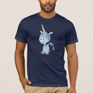 Cute Funny Cartoon Unicorn T-Shirt