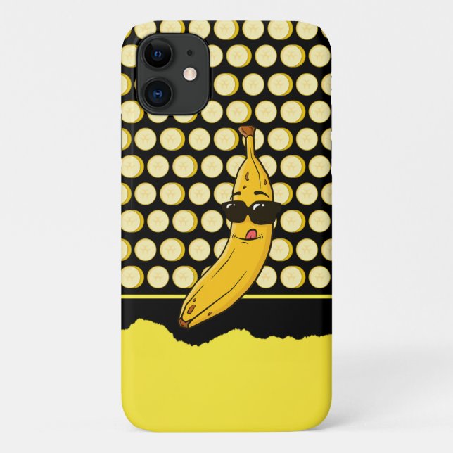Cute Funny Cool Banana  Case-Mate iPhone Case (Back)