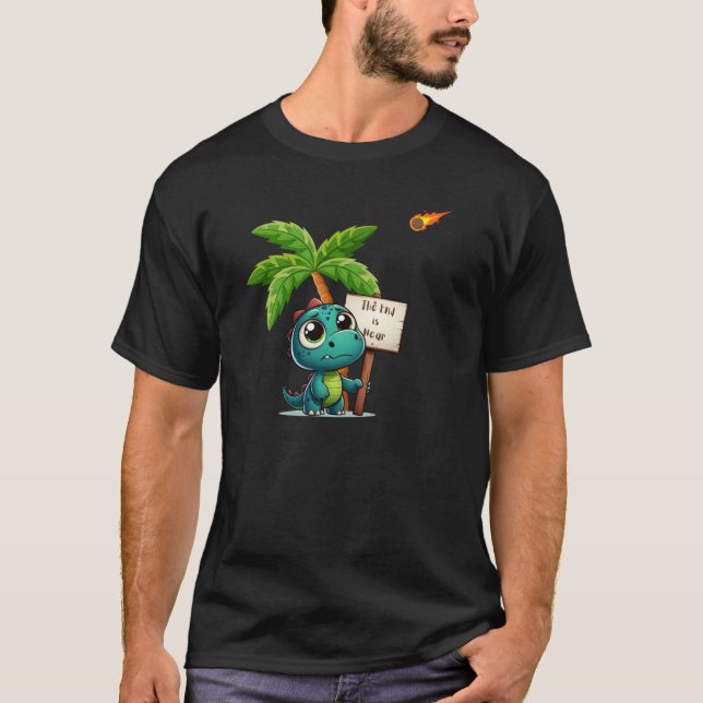 cute, funny dinosaur T-Shirt (Front)
