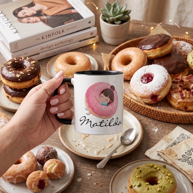 Cute funny doughnut  mug (Creator Uploaded)