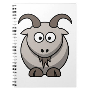 Cute Funny Farm Yard Goat     Notebook
