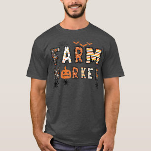 Cute Funny Farmer Worker Social Halloween Costume T-Shirt
