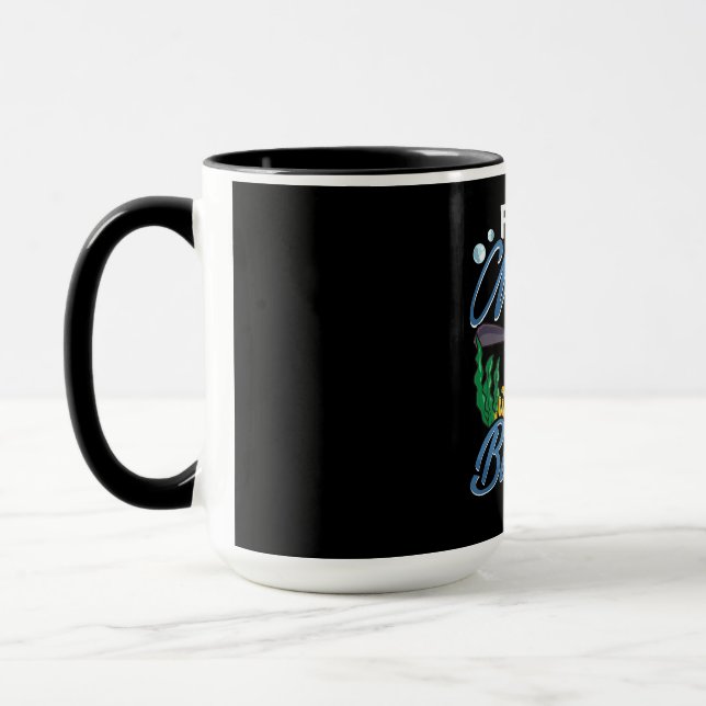 Cute & Funny Future Marine Biologist Biology Mug (Left)