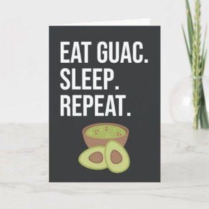 Cute Funny Guacamole Cards Avocado Fruit Humor