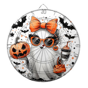 Cute Funny Halloween Ghost Dartboard