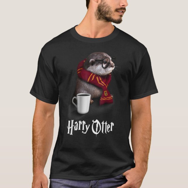 Cute Funny Harry Otter Halloween Tshirt C (Front)