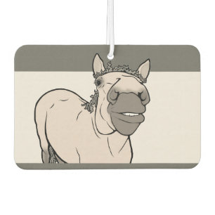 Cute Funny Horse Lover Joke Barn Banter Car Air Freshener