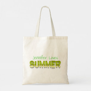 Cute funny kiwi fruit summer humour tote bag