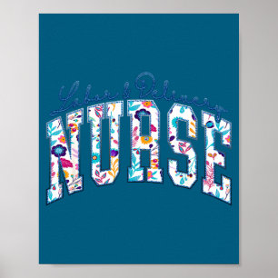 Cute Funny Labor Delivery Nurse Ld Poster