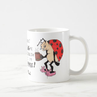 Cute Funny Ladybug coffee mug