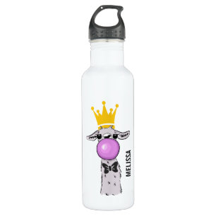 Cute Funny Llama Illustration 710 Ml Water Bottle