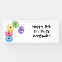 Cute funny macaroons cartoon illustration