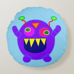 CUTE FUNNY MONSTER PILLOW