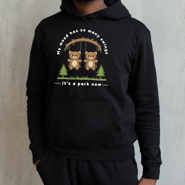 Cute Funny mood swing  Hoodie (Creator Uploaded)