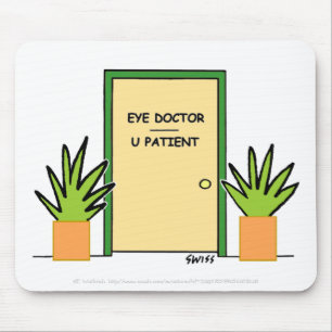 Cute Funny Optical Office Mousepad