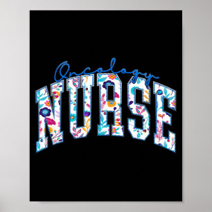 Cute Funny Paediatrics Hematology Oncology Nurse Poster