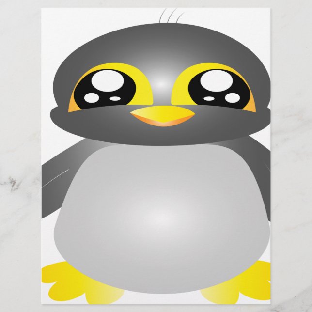 cute funny penguin animal (Front)