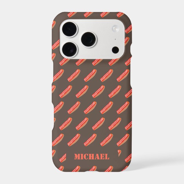 Cute Funny Personalized Bacon  (Back)