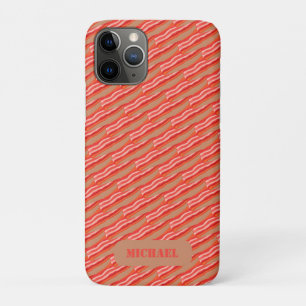 Cute Funny Personalized Bacon  iPhone 11 Pro Case