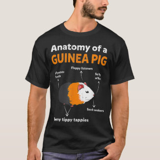 Cute Funny Pet Guinea Pig Owner Gift Cavia Meersc T-Shirt