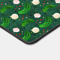 Cute Funny Pickles Lover Pattern Cool Unique Green