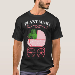Cute Funny Plant Mum Plant Lady Monstera Gift For  T-Shirt