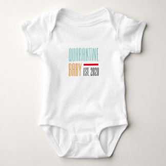 Cute & Funny Quarantine Baby 2020 Bodysuit