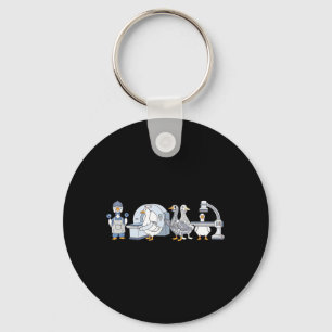 Cute Funny Radiologic Technologist Gooses Tech Key Ring