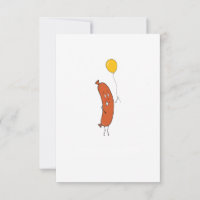 Cute funny Sausage
