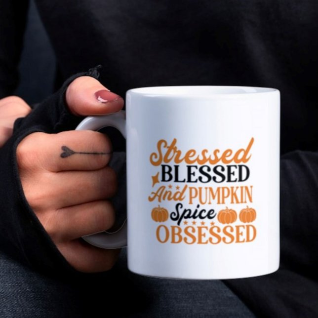 Cute Funny Seasonal Fall Pumpkin Spice Coffee  Mug (Creator Uploaded)