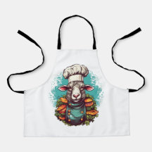 Cute Funny Sheep Chef Adorable Animal Graphic
