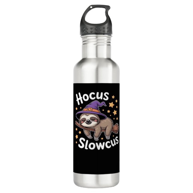 Cute Funny Sloth Halloween Essential T-Shirt 710 Ml Water Bottle (Front)