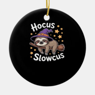 Cute Funny Sloth Halloween Essential T-Shirt Ceramic Ornament