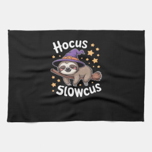 Cute Funny Sloth Halloween Essential T-Shirt Tea Towel