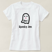 Cute Funny Spooky Ghost T-Shirt