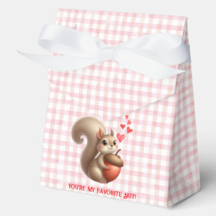 Cute funny squirrel Valentine's Day Favour Box