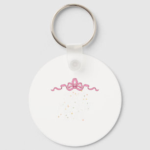 Cute Funny Super Mommy Ever Saying Coquette Art Bo Key Ring